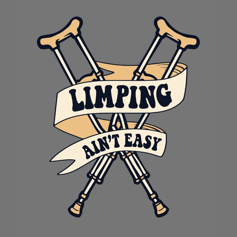 Limping Ain't Easy Broken Finger Broken Bone Bone