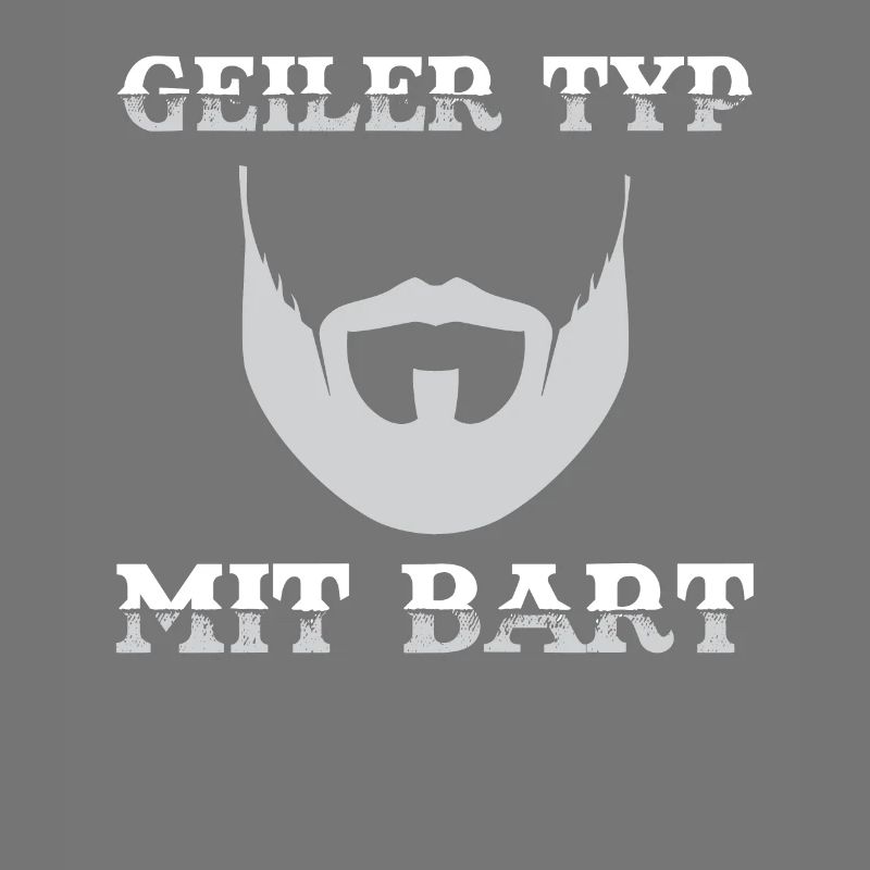 Cooler Bärtiger Typ Lustiges Tee