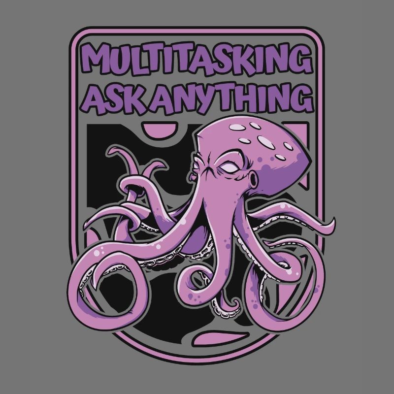 Multitâche Demandez n’importe quoi Cephalopoda octopodes