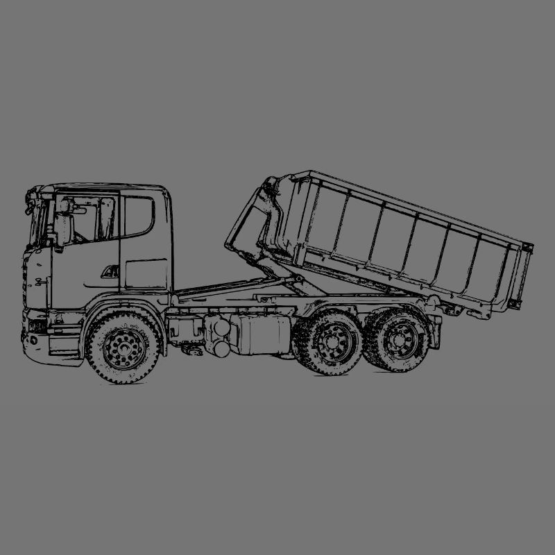 Absetzkipper LKW Container Kipper Absetzer
