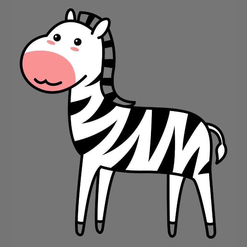 Zebra Comic Animal