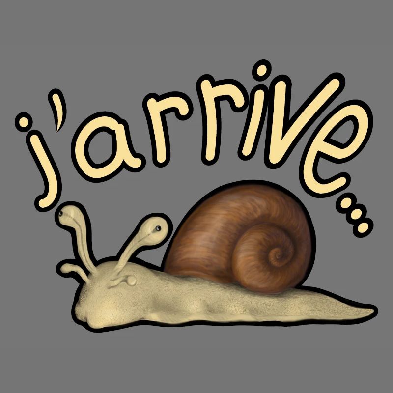 j'arrive escargot