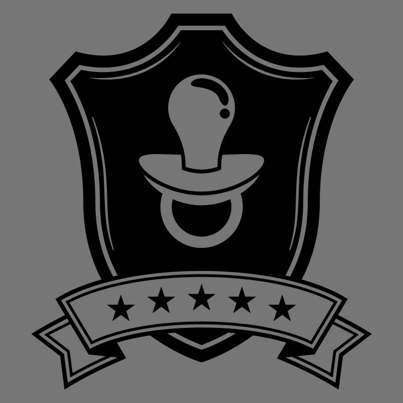 Schnuller Icon schild