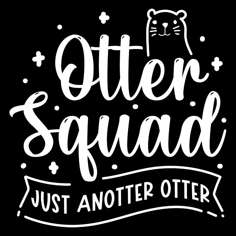 Cute Otter Squad, animaux de la forêt, faune