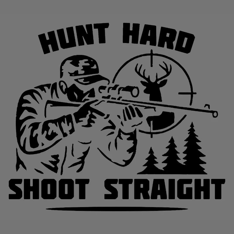 Jagd hart schießen gerade B