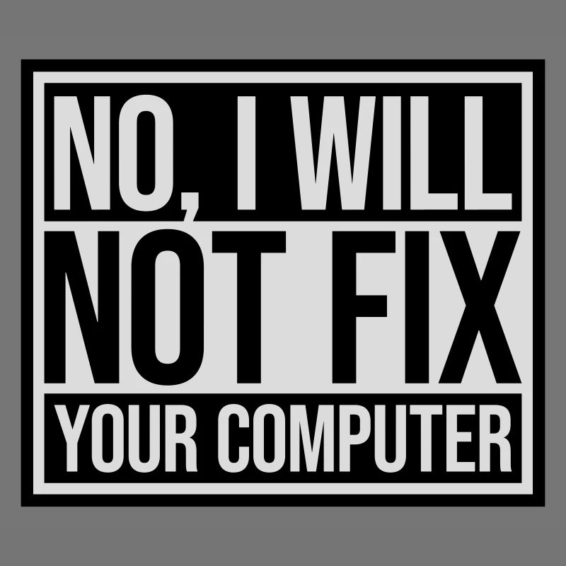 not fix your computer