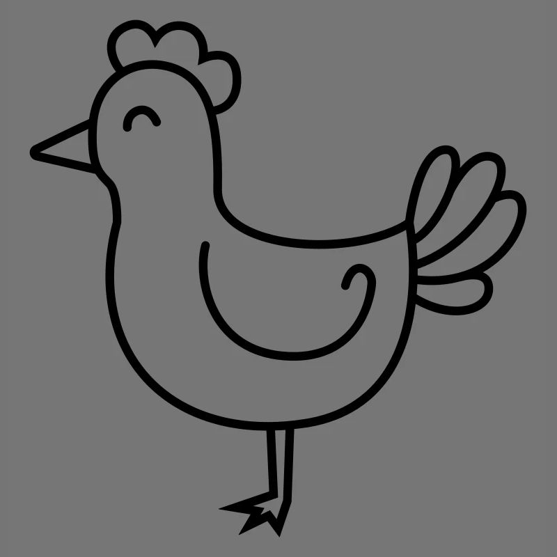Chicken Comic Animal