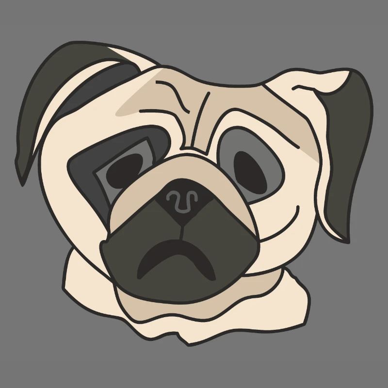 Mopsgesicht