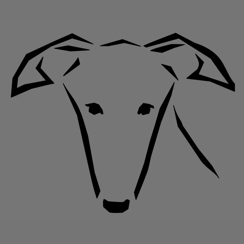 Greyhound head