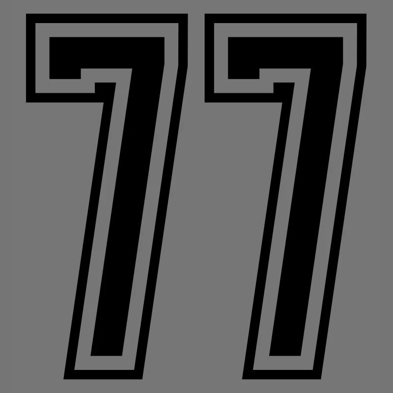 77 Numéro de numéro