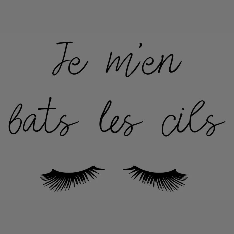 Ich bekämpfe die Wimpern