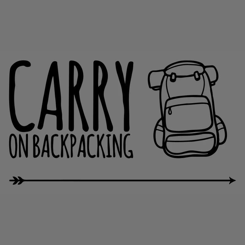 Carry On Backpacking - Backpacker Geschenkidee