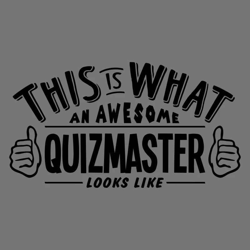 awesome quizmaster looks like pro design