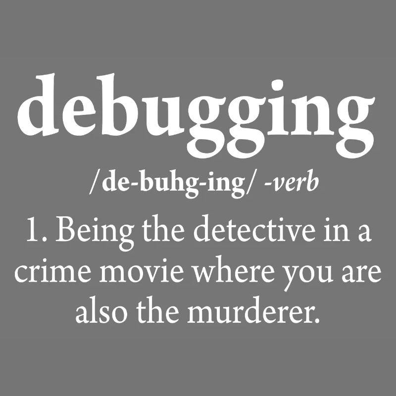 Debuggen von Definitionscode-Softwareentwickler