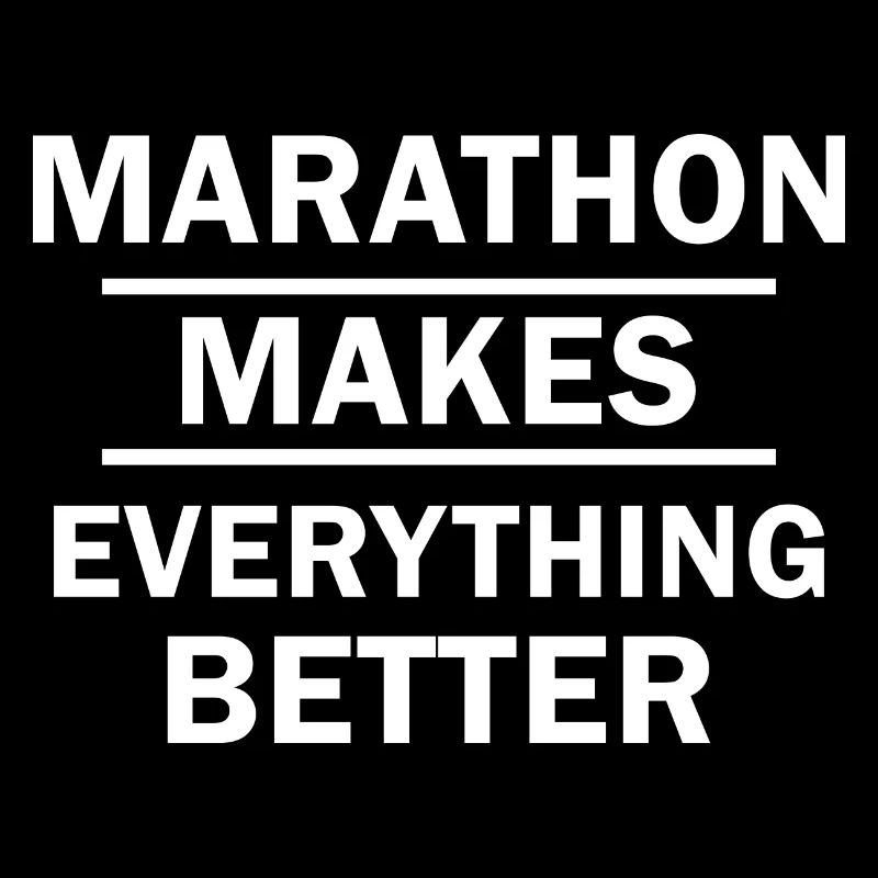 Course de marathon