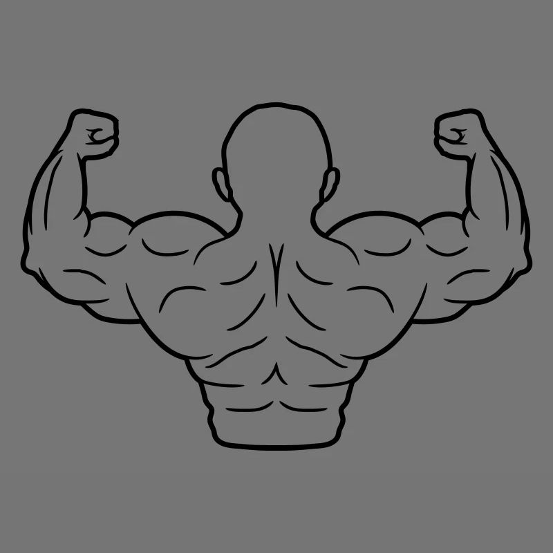 Strong poor bald head