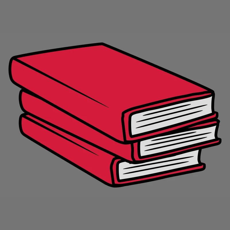 3 Bücher Stapel Design