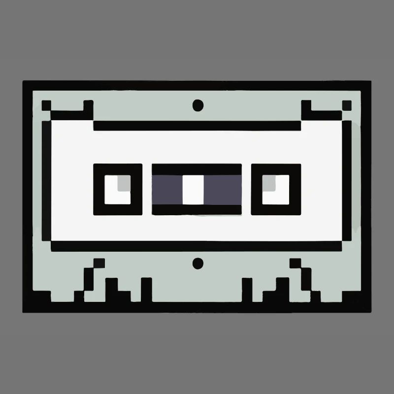 Cassette Idée cadeau rétro pixélisée