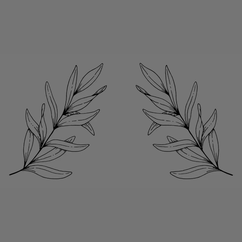Branche de feuille