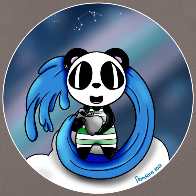 Panda astro verseau