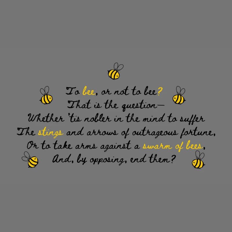 Être ou ne pas être - c’est la question bee-g