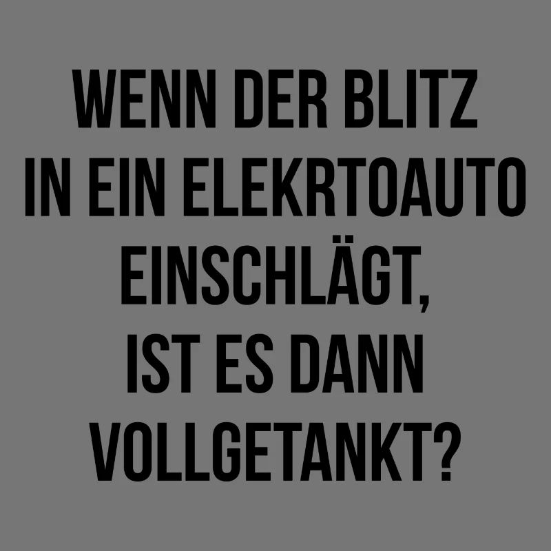 Wenn der Blitz in ein E Auto einschlägt getankt