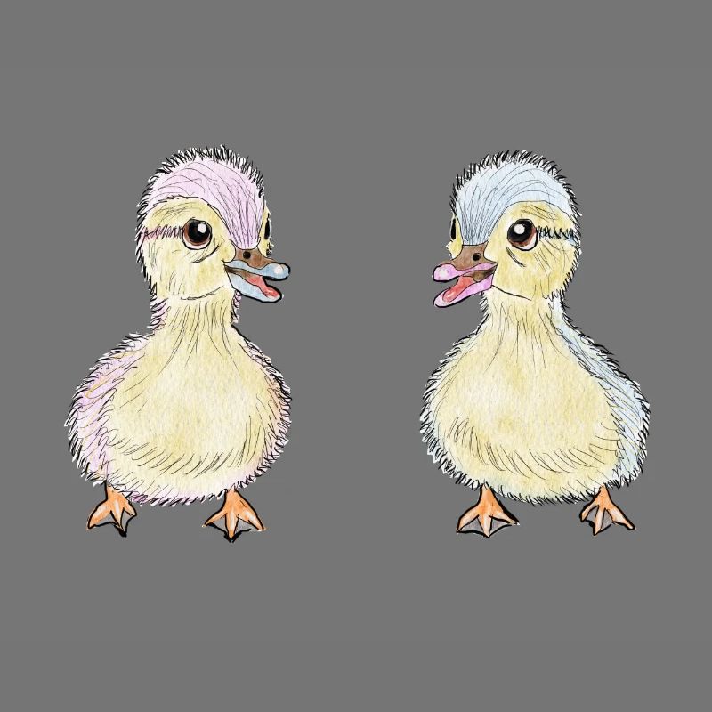 Deux petits canards