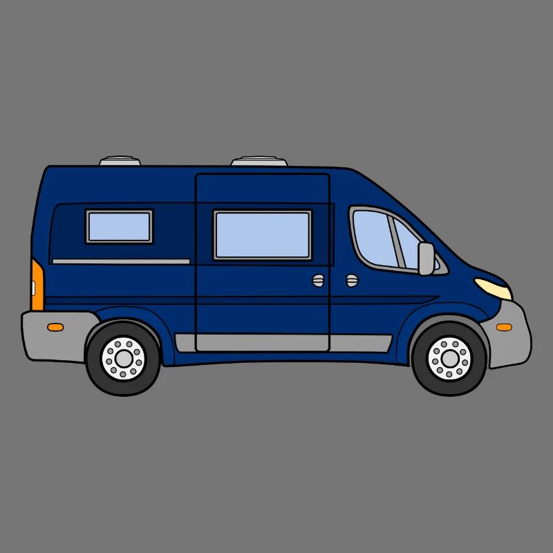 Camper VAN / Van BLUE