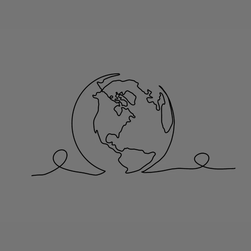 Globe, Earth, Nature, Linear, Environmental Protection