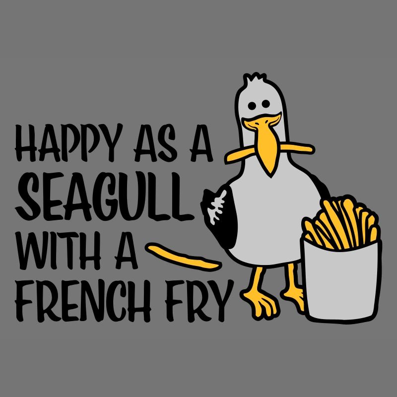 Heureux comme une mouette