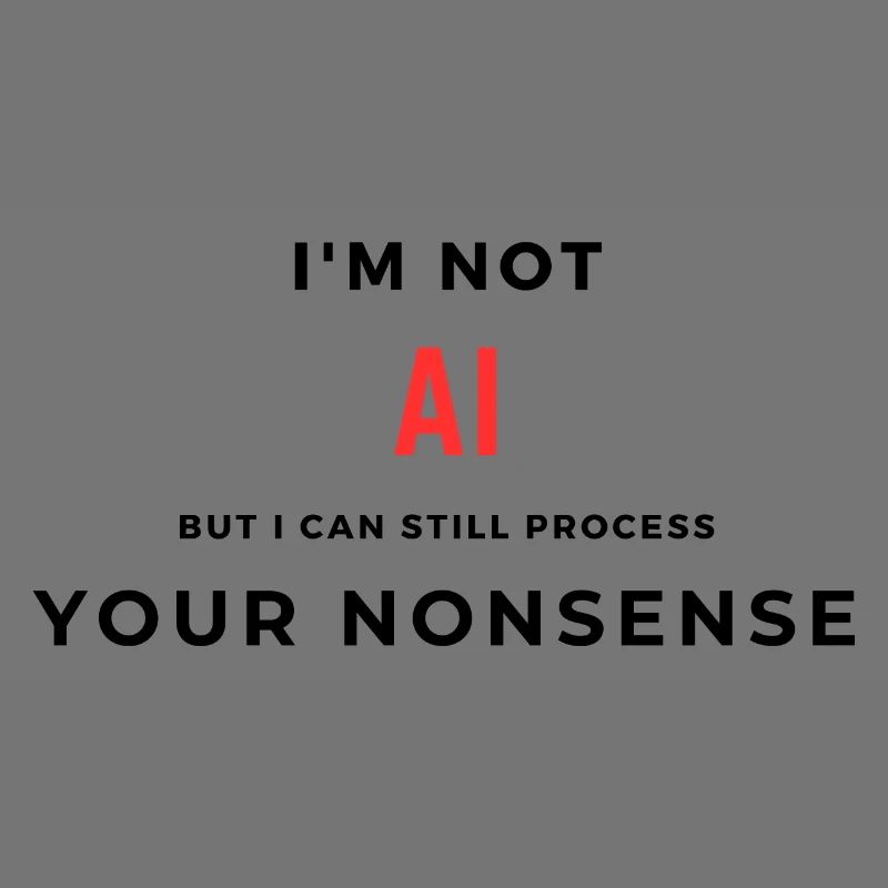 AI processing nonsense