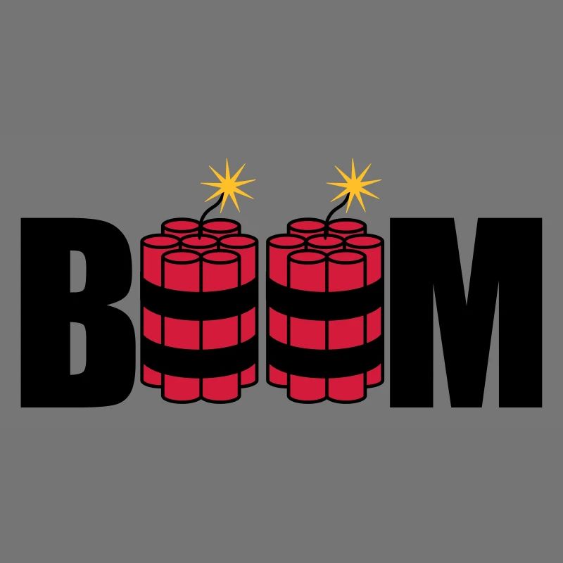 boom angezuendet tnt dynamit explodieren explosion