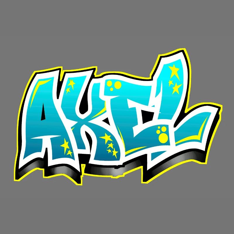 Graffiti Name Axel