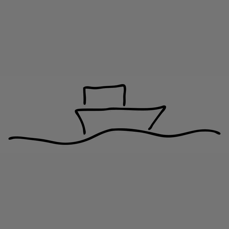 boot auf meer