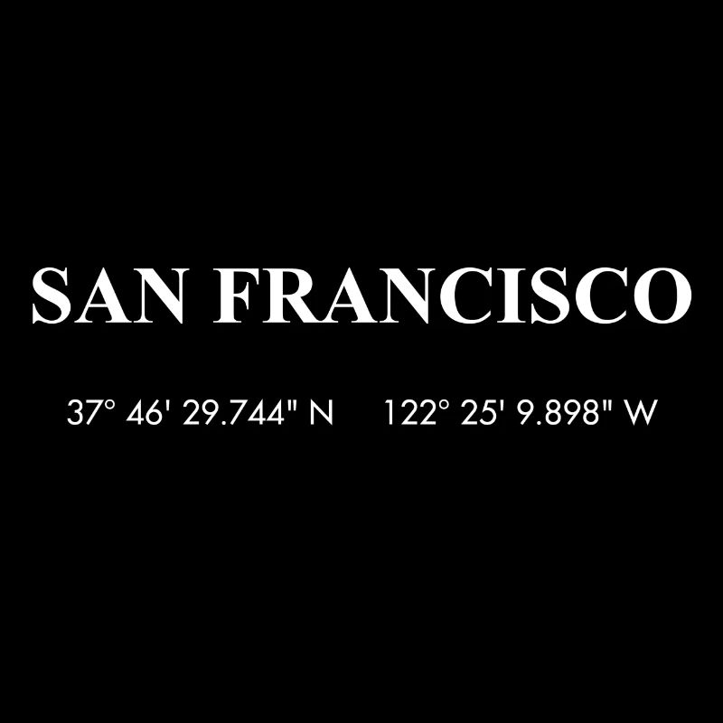 san francisco - localisation gps
