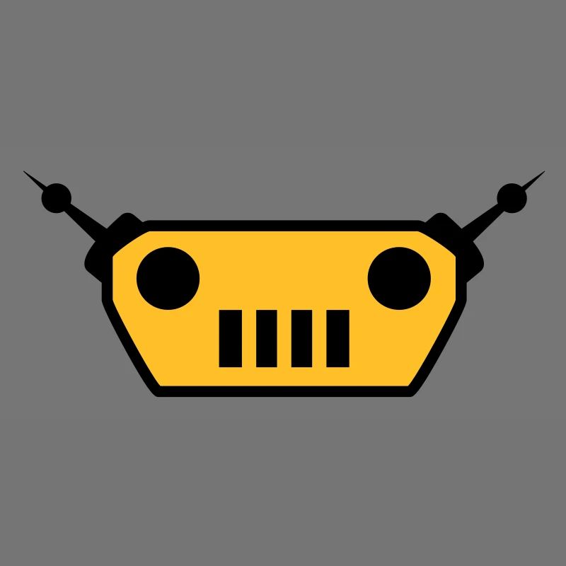 Cool Robot Face Design