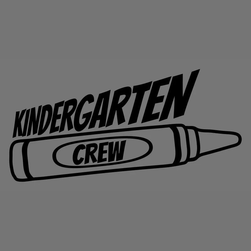 Équipe Kindergarten Crew Wax Crayon