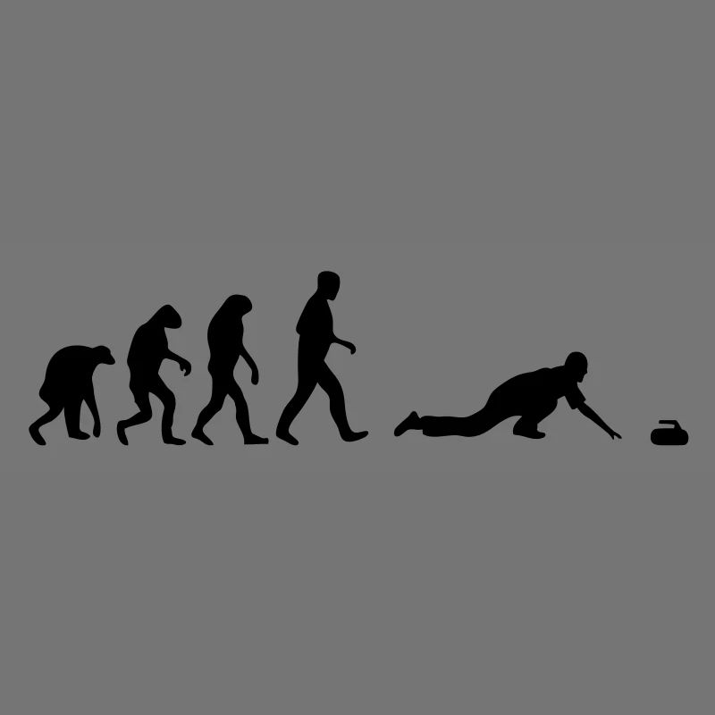l'évolution de curling