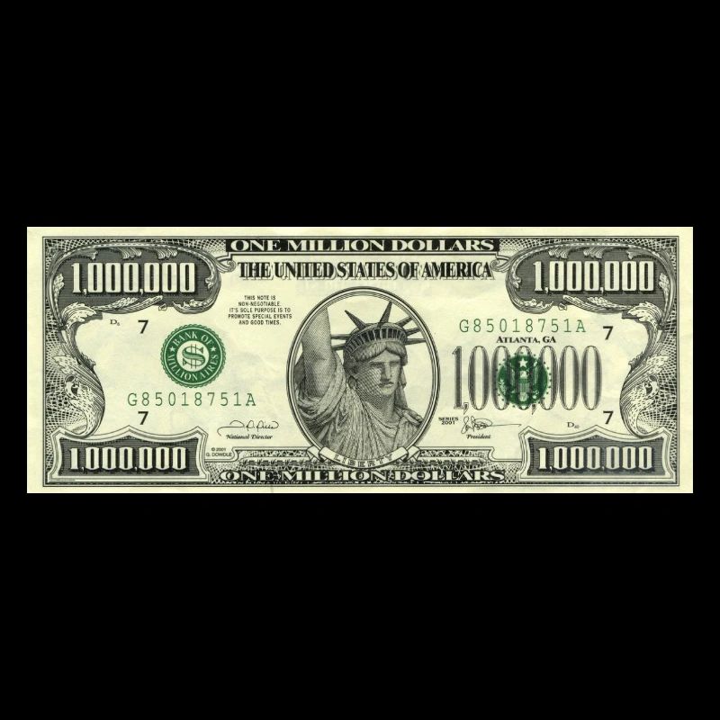 1 million de dollars