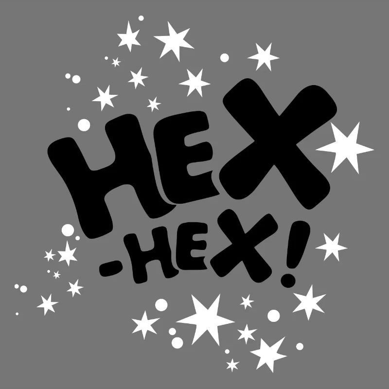 Bibi Blocksberg HEX-HEX! Spruch mit Sternen