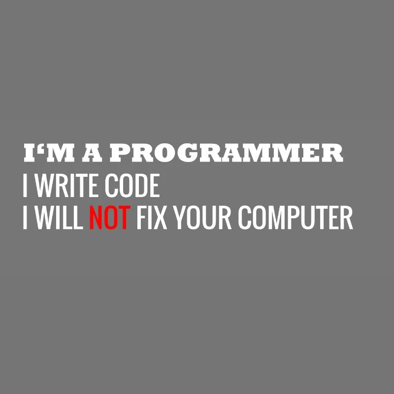I am a computer computer nerd computer scientist