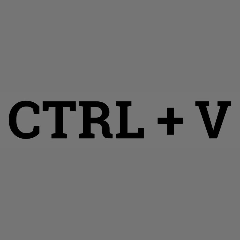 ctrl+v