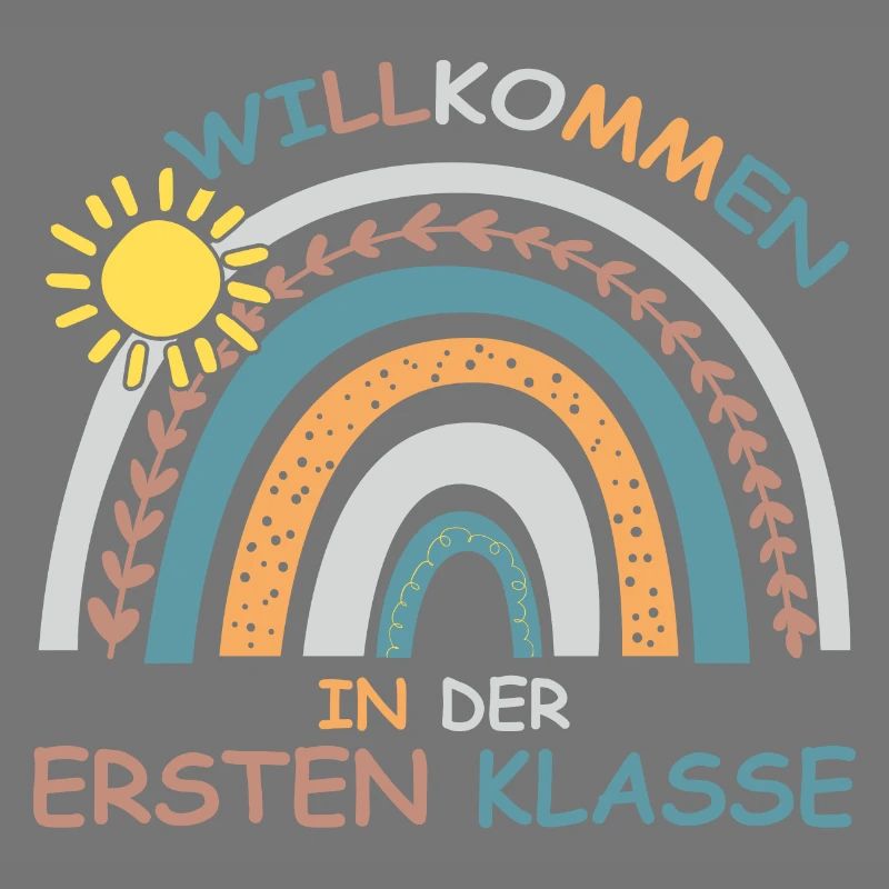 Willkommen Lehrer erste Klasse Einschulung Schule