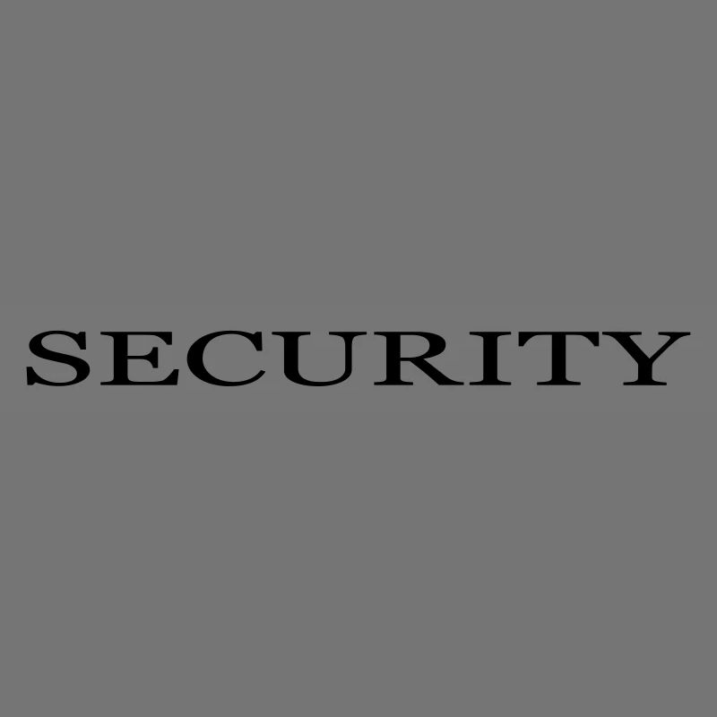 security Sicherheitsdienst
