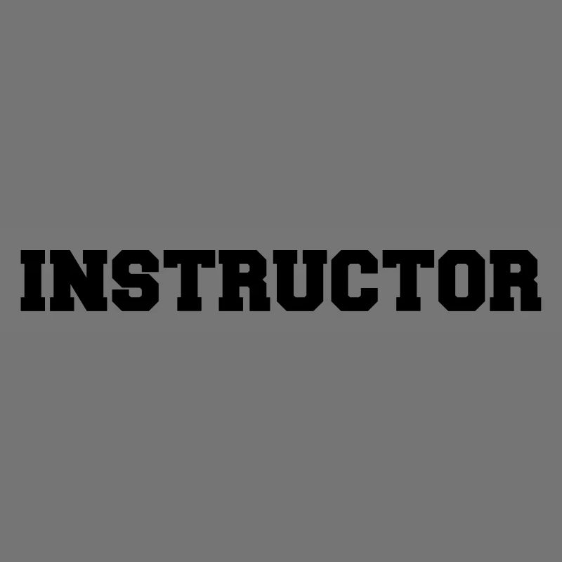 Instructor