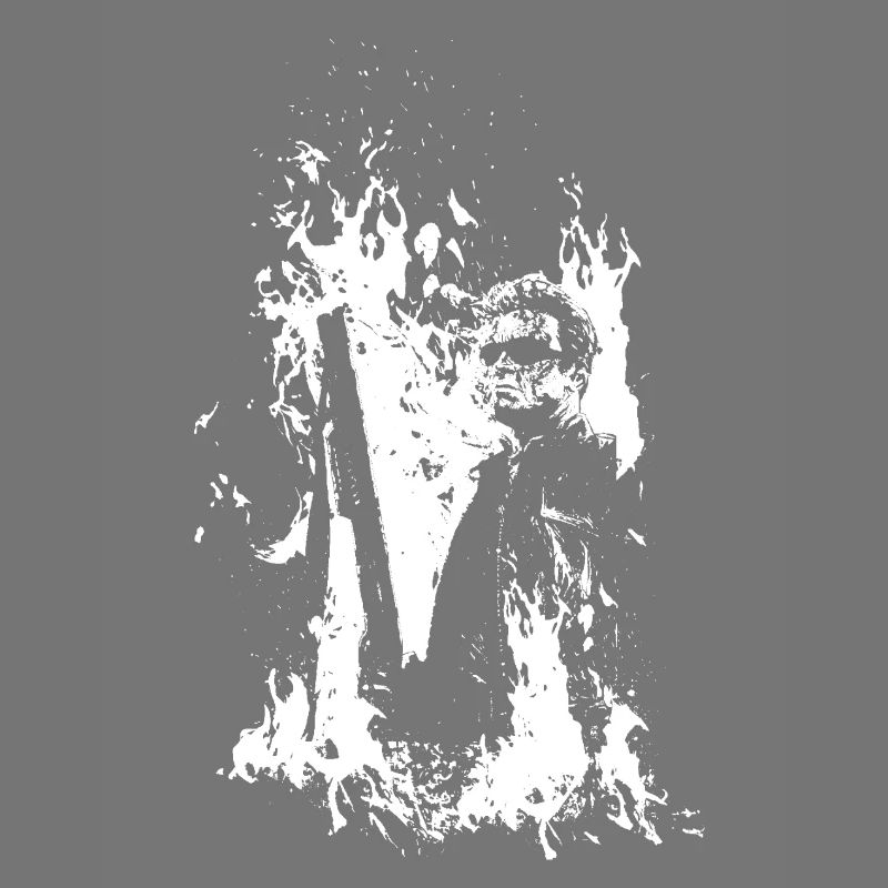 TERMINATOR 2 Flames COLOURED