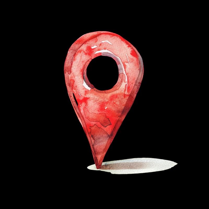 L’icône GPS détermine l’emplacement