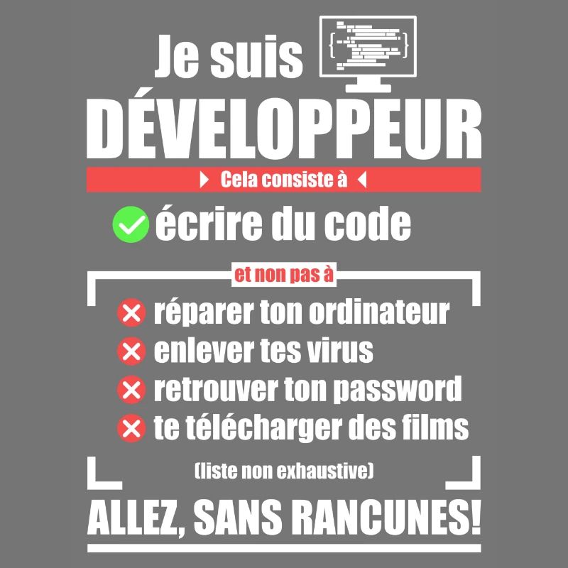I am a developer