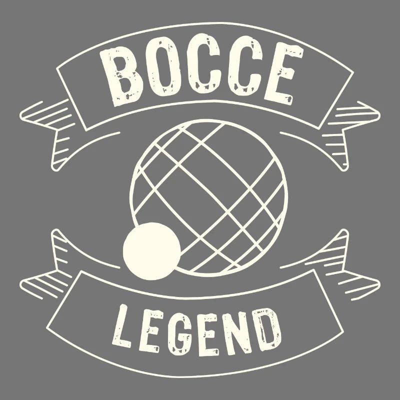 Bocce Legend Spruch Bocce Ball mit Jack Bocci