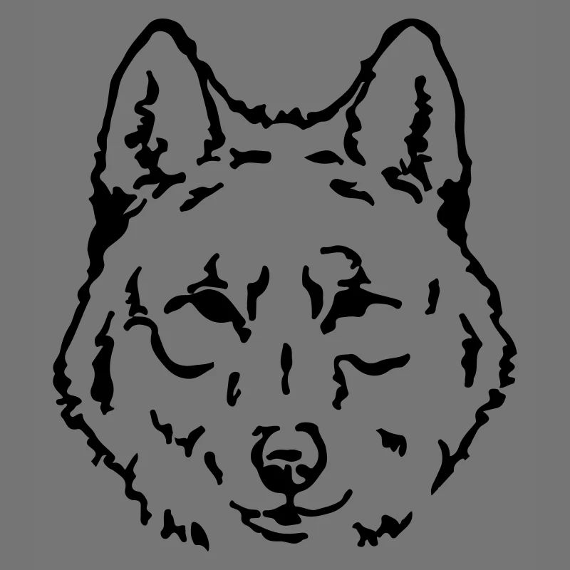 wolf face